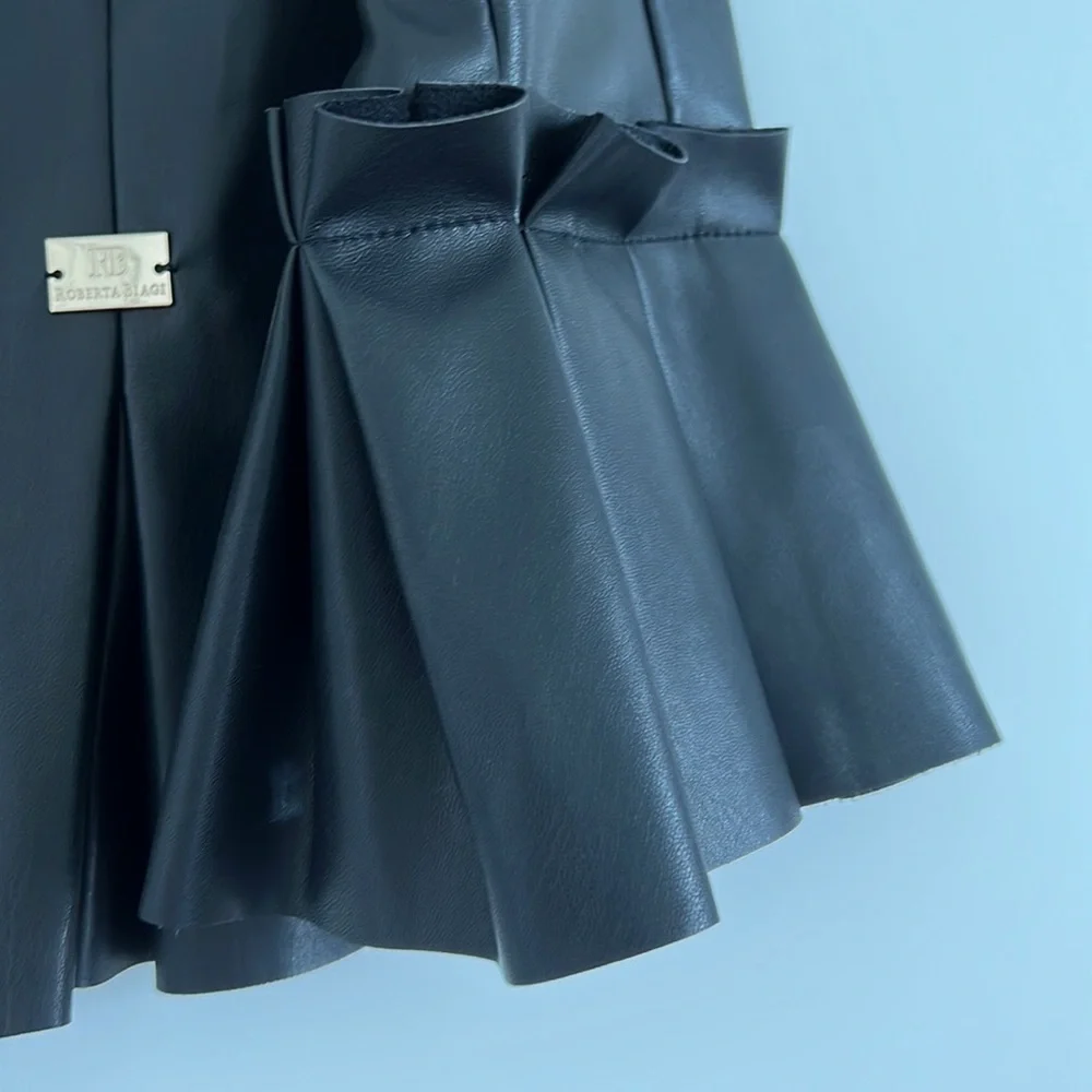 Roberta Biagi Original Faux Leather Jacket S - Picture 3 of 8